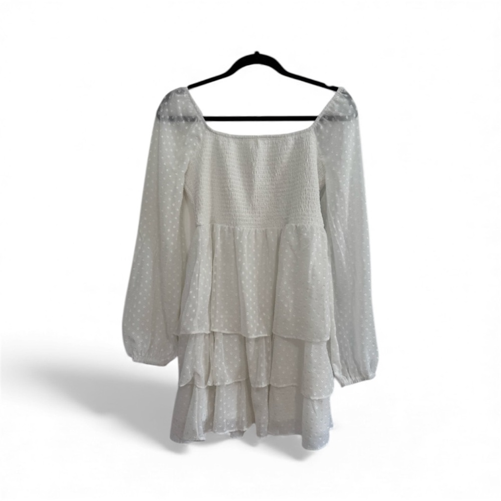 Altar’d state. Bridal Shower White Dress. Size large